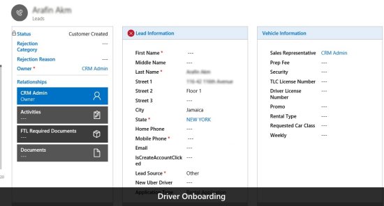 Driver Onboarding