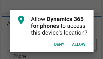 Allow for Location
