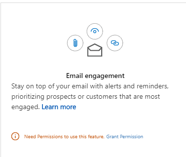 Email Engagement Grant Permission