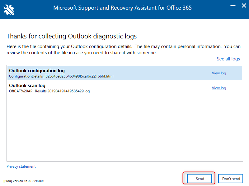 office 365 support ticket
