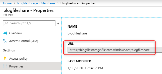 File Share URL