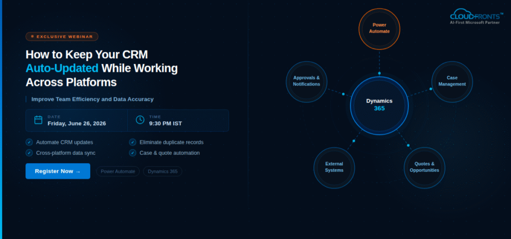 How to keep your CRM auto-updated while working across platforms