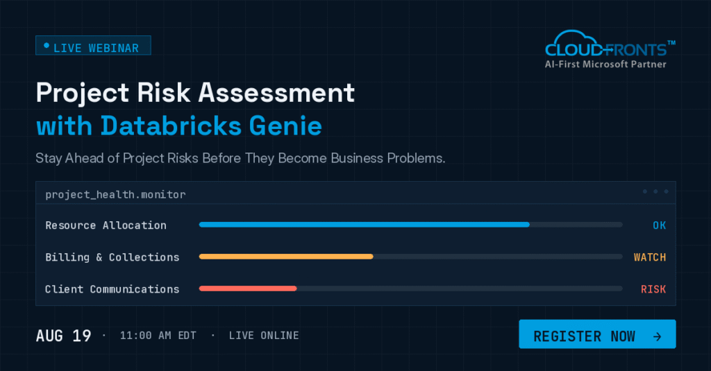 Project Risk Assessment with Databricks Genie